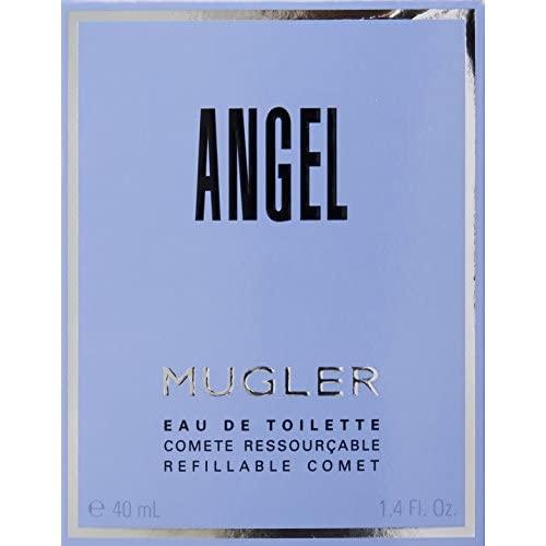 Thierry Mugler Eau de Toilette Spray Refillable for Women, Angel Comet, 1.4 Ounce