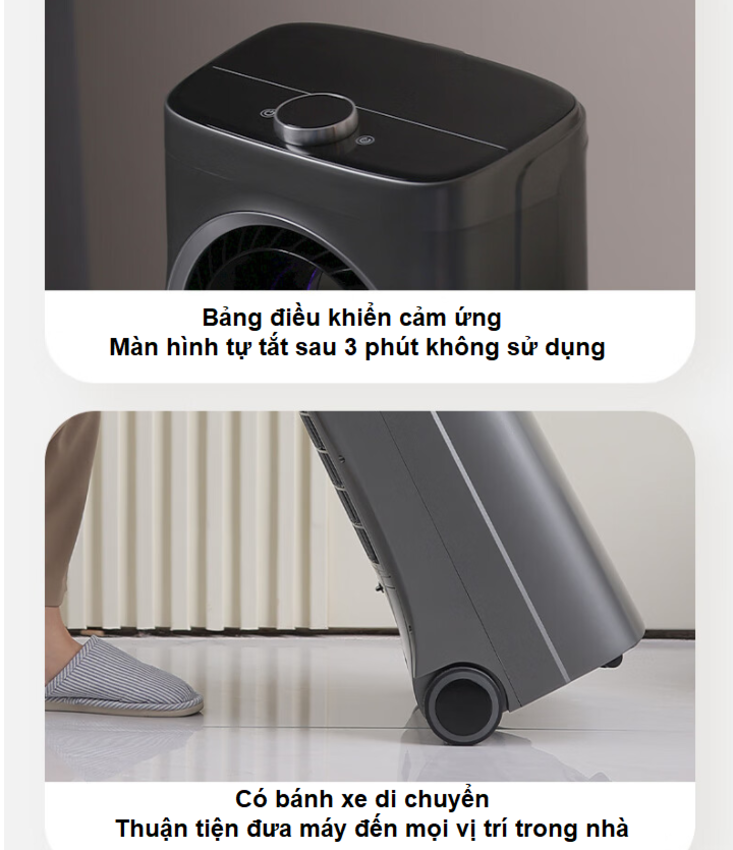 HÀNG CHÍNH HÃNG - Quạt không cánh lọc và khử khuẩn làm mát, phun sương tạo ẩm vào mùa hè. Kiêm máy sưởi ấm và tạo ẩm mùa đông, Serial 4000. Thương hiệu Hà Lan cao cấp Philips - ACR4248X