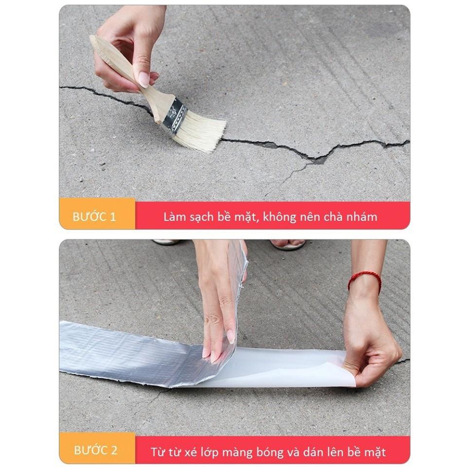 BĂNG KEO SIÊU DÍNH CHỐNG THẤM CHỐNG NHIỆT DÀI 5M X 5CM CÔNG NGHỆ