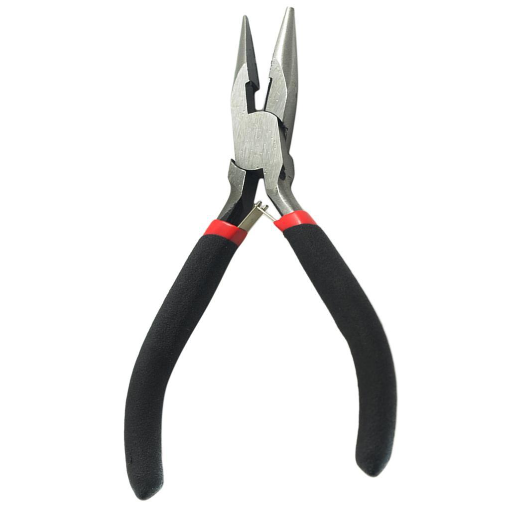 DIY 4.5'' Mini Needle Nose Jewelry Pliers DIY Jewelry Making Bead Fixing Pliers Handmade Jewelry Handmade Carbon Steel Tool