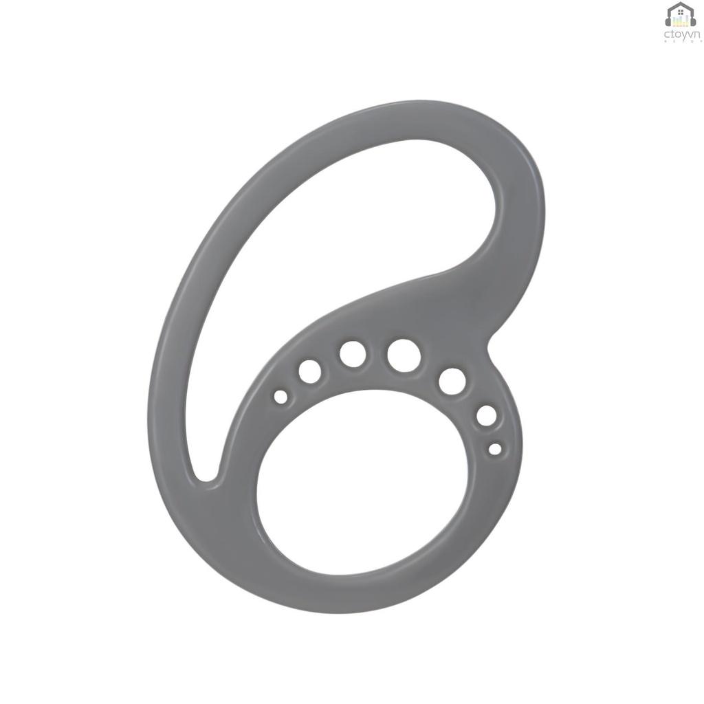 1 cặp nút tai nghe bằng silicon mềm chống trượt có móc