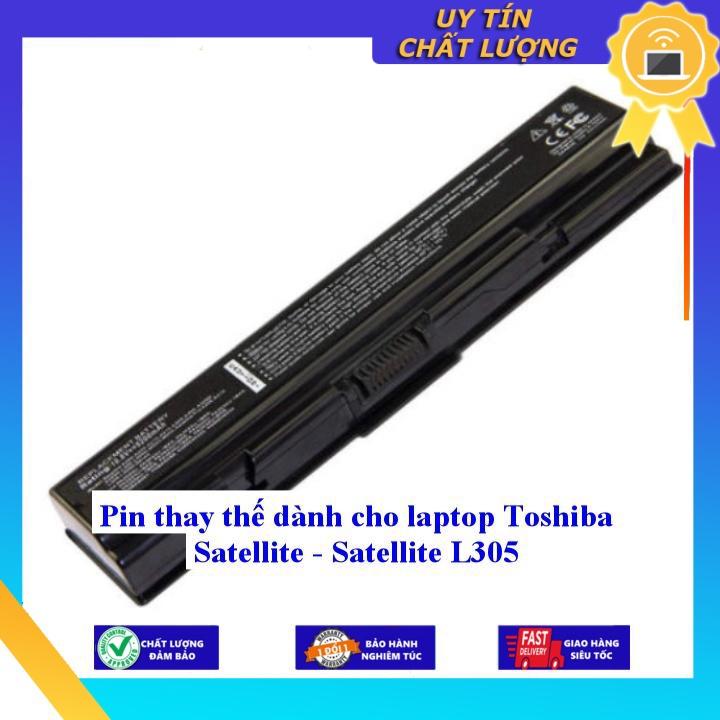 Pin dùng cho laptop Toshiba Satellite - Satellite L305 - Hàng Nhập Khẩu  MIBAT614