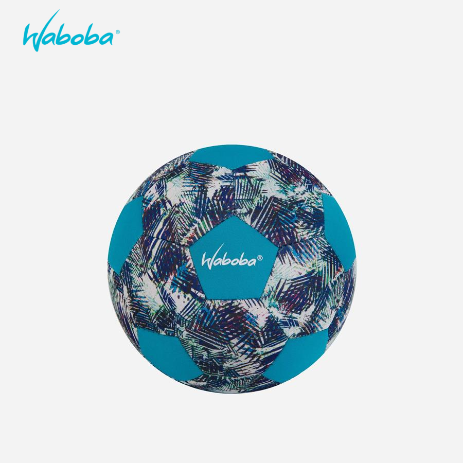 Bóng ném bãi biển unisex Waboba Mini Beach Soccer Ball - 164C06 - Blue Palm - 3 inch