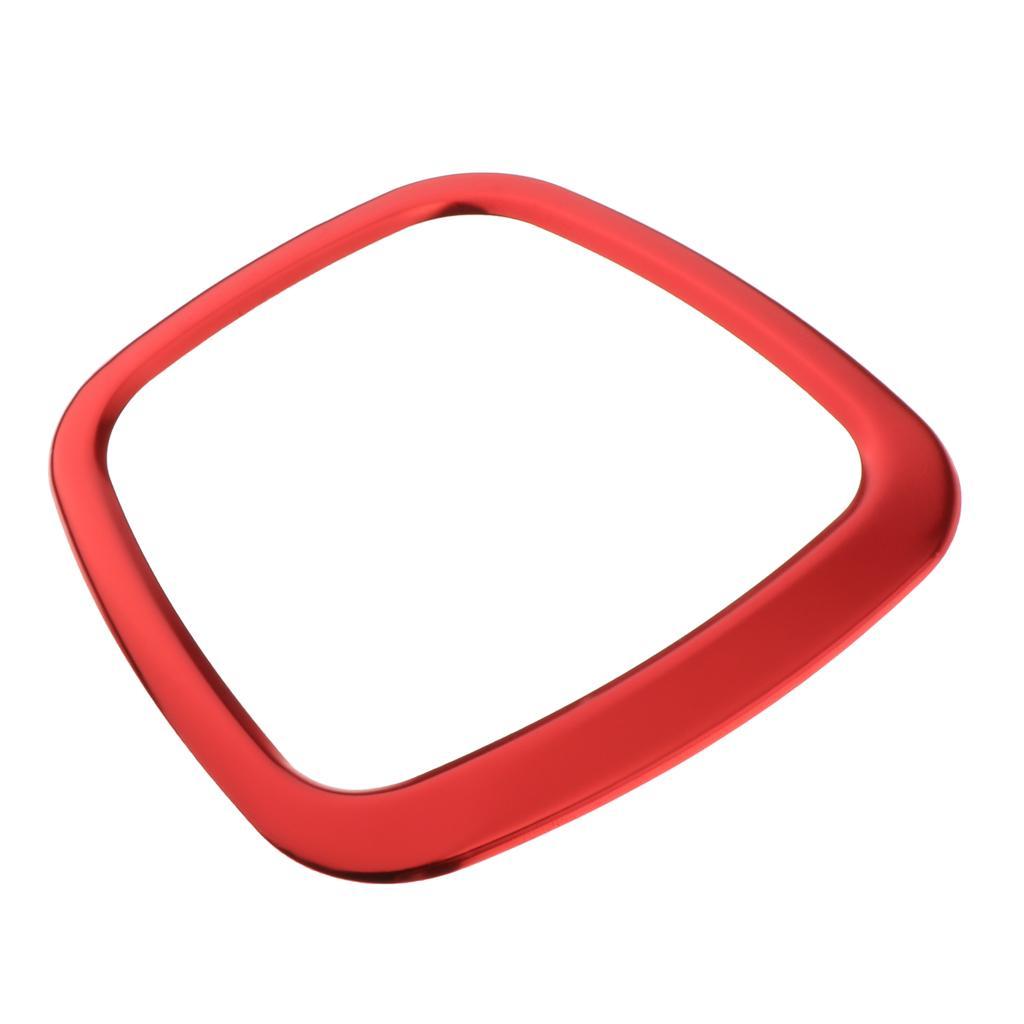Car Steering Wheel Center Decor  Trim for  A3 A4L A4 A6 C7 Red