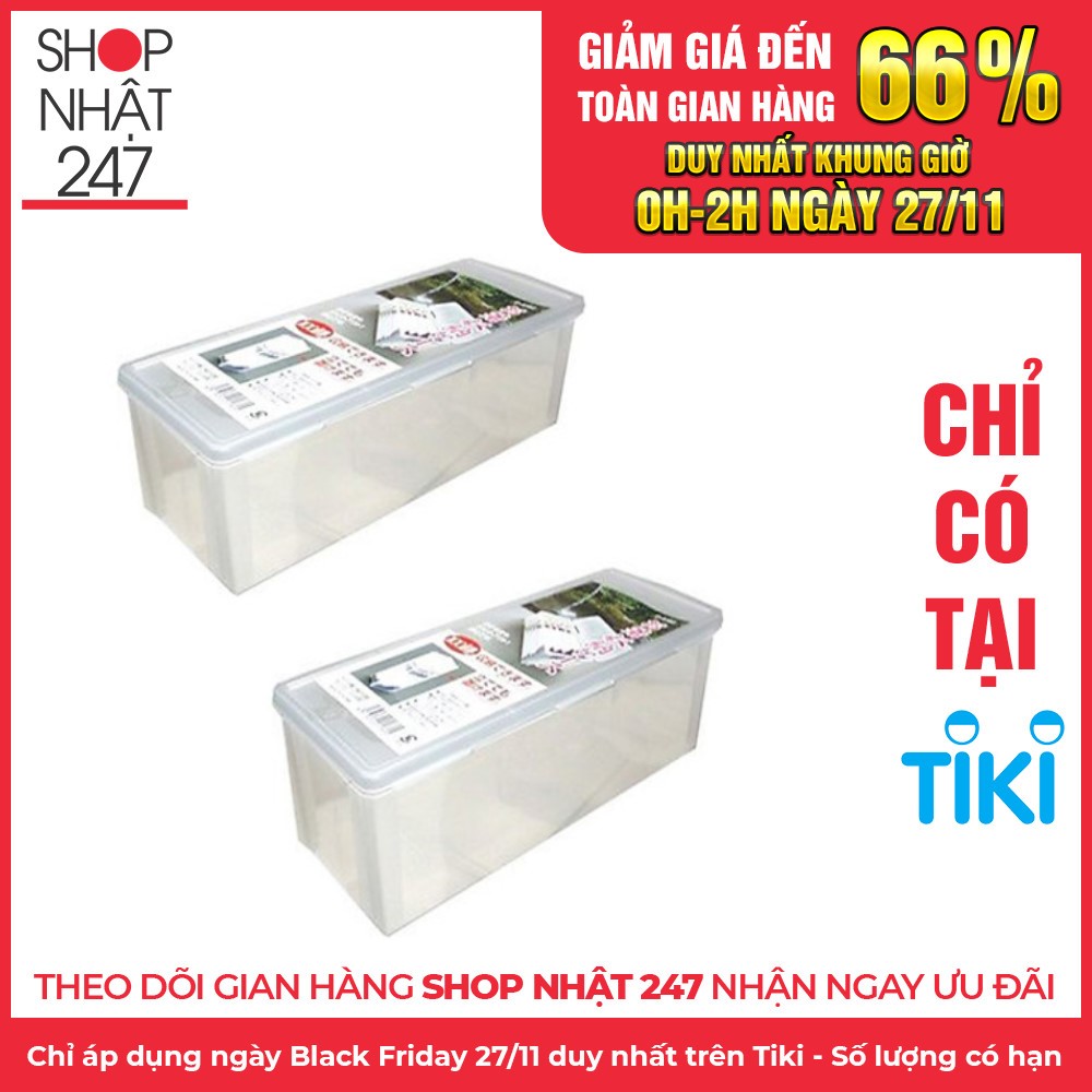 Combo 2 hộp đựng đũa thìa cất gọn nội địa Nhật Bản