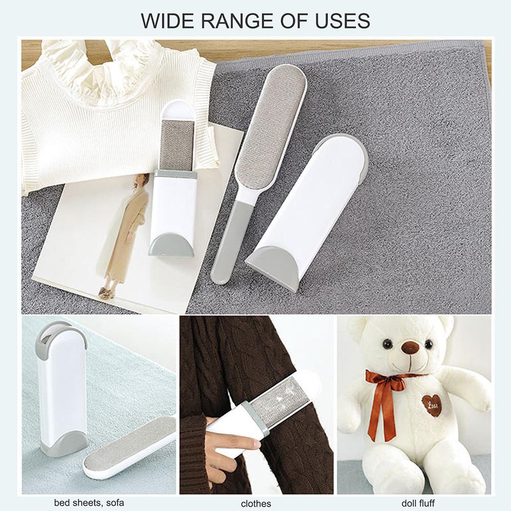 Bàn chải loại bỏ bụi bằng vải hai mặt dành cho thú cưng