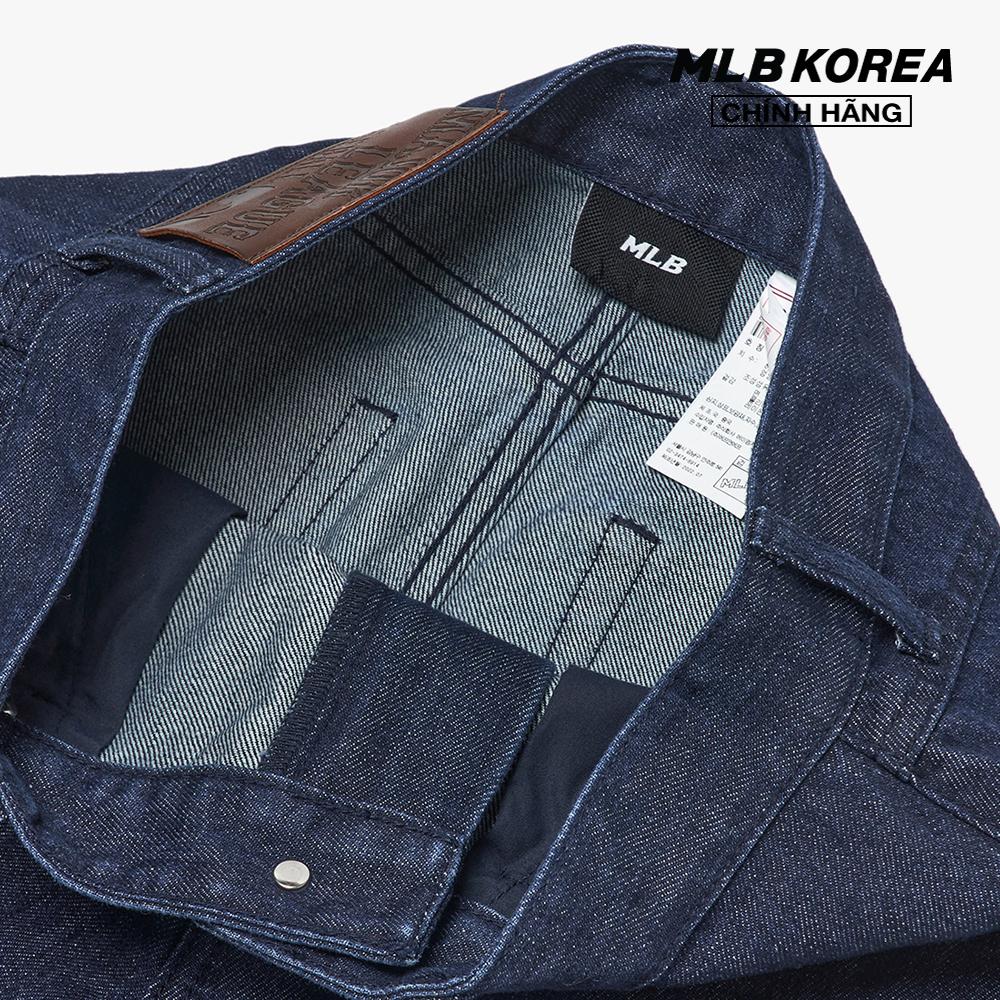 MLB - Quần jeans nữ Classic Monogram 3FDPM0324