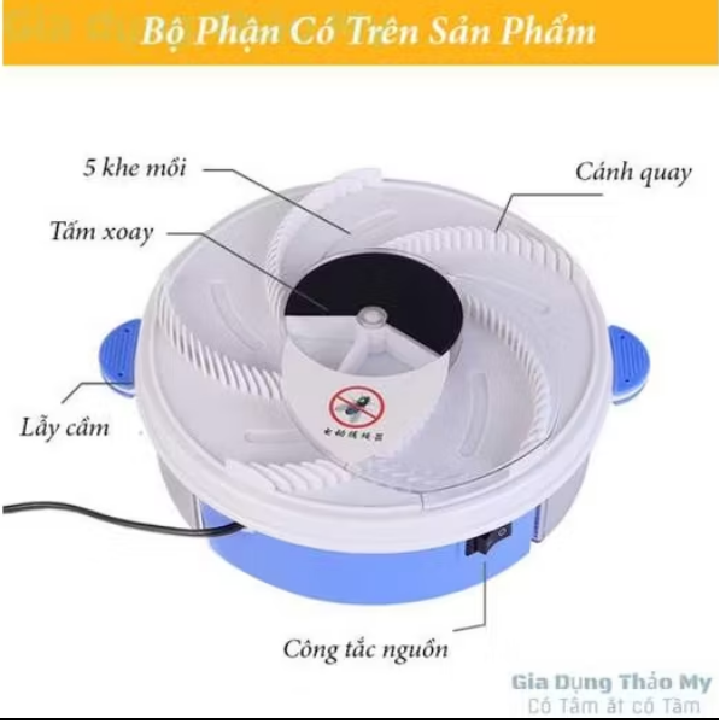 Máy bắt ruồi tự động thông minh