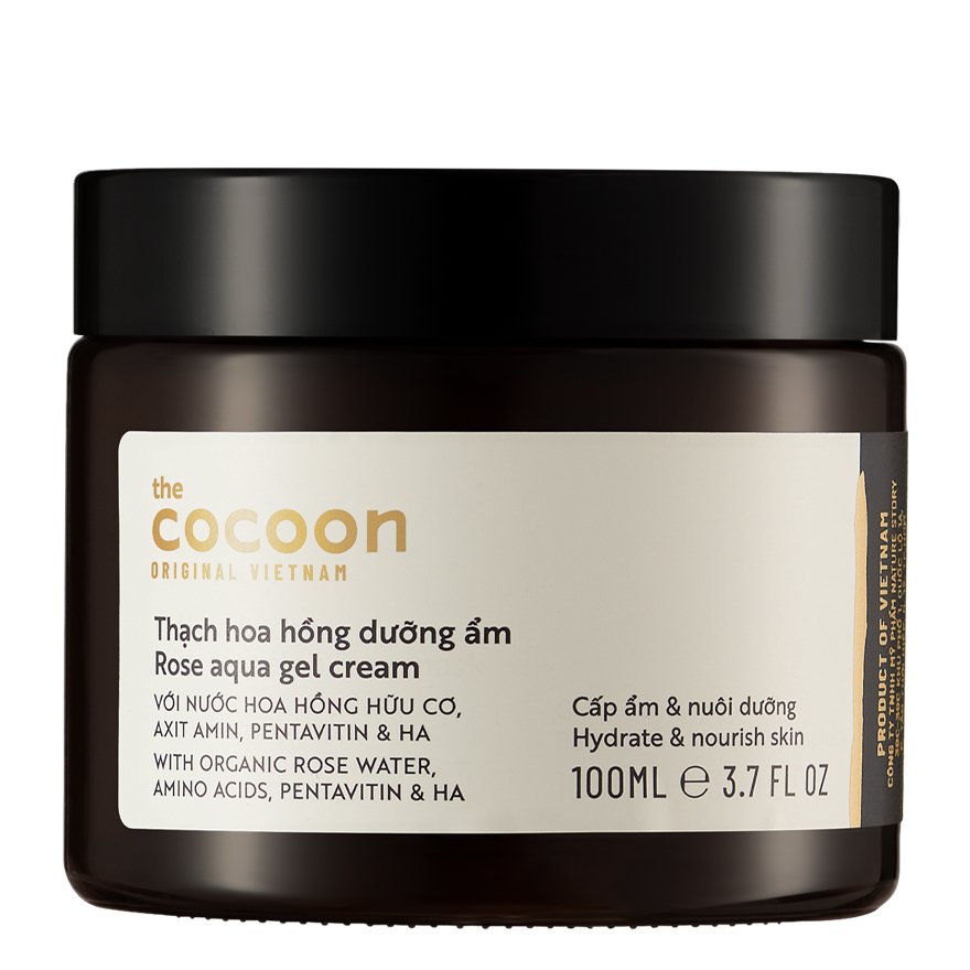 Combo Mặt nạ hoa hồng Cocoon 100ml + Thạch hoa hồng dưỡng ẩm Cocoon 100ml