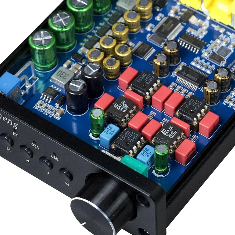 DLHiFi PCM1794 Bộ Giải Mã Bluetooth 5.1 5 chiếc Opamp JRC5532D AD847JN LDAC USB Đồng Trục Máy Tính Card Âm Thanh HIFI ĐẮC
