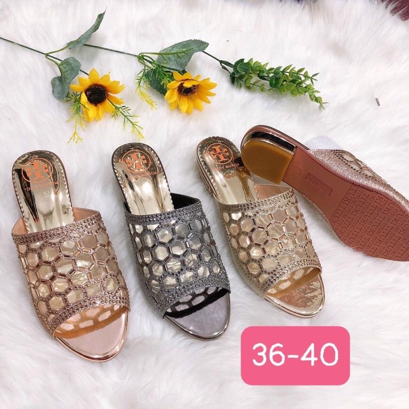 Guốc trung niên số lớn 36-43 gót 3p