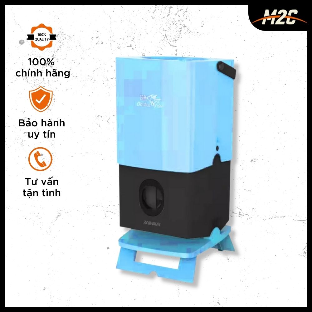 Máy Bắn Bóng Bàn Tự Động Double Fish Chính Hãng, Robot Bắn Bóng Bàn Phù Hợp Cho Các Hoạt Động Thư Giãn Và Tập luyện