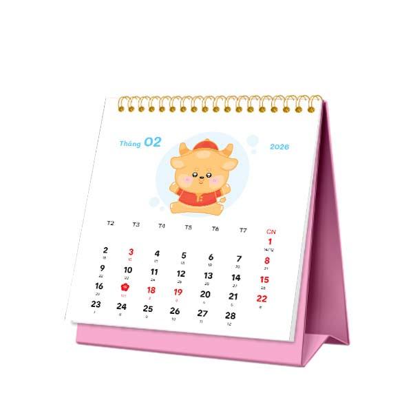 Lịch Bàn Mini - 12 Con Giáp