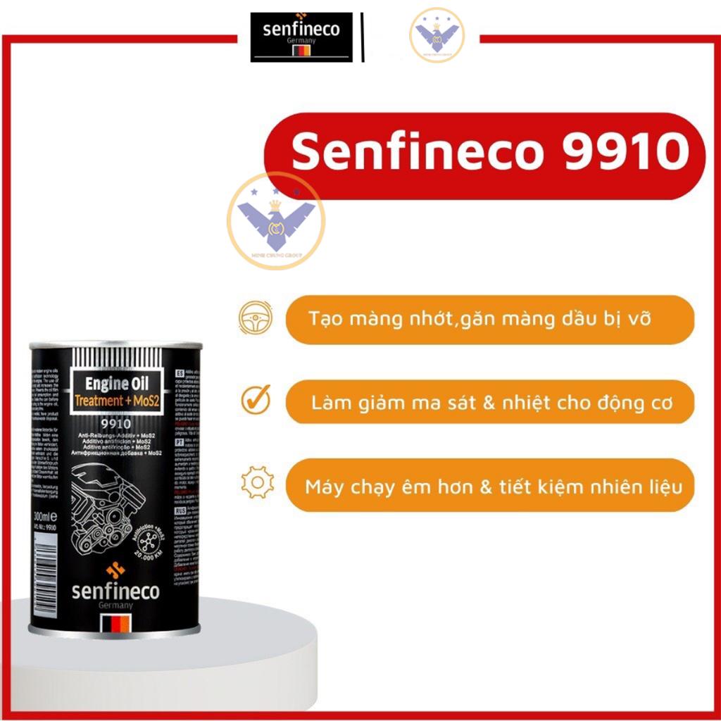 Combo Cao Cấp Bảo Vệ &amp; Vệ Sinh Động Cơ Dầu Senfineco 9916+9910