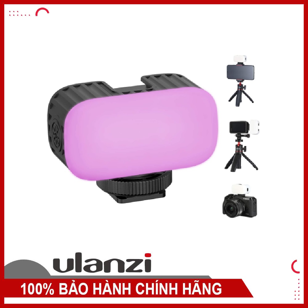 ULANZI VL15 - HÀNG CHÍNH HÃNG - Đèn LED Mini đổi màu RGB