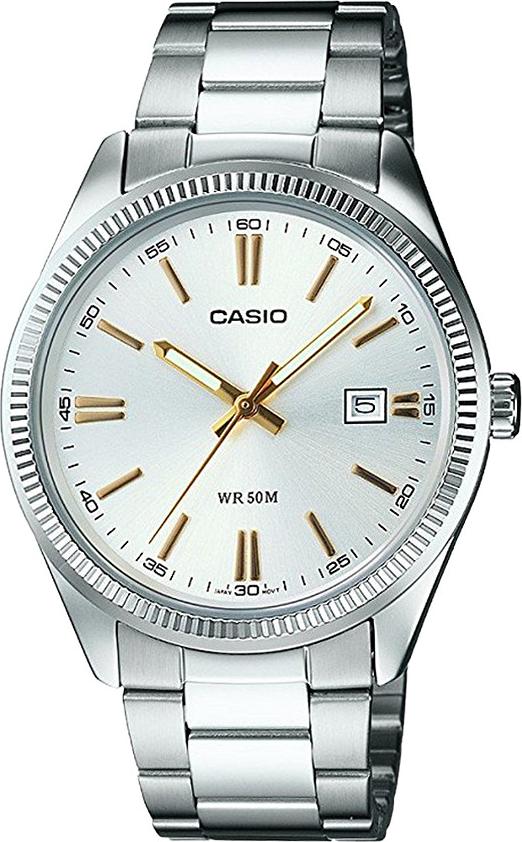 Đồng Hồ Nam Dây Kim Loại Casio MTP-1302D-7A2VDF (39mm) - Trắng