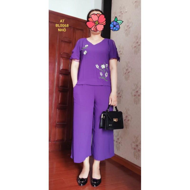 Đồ bộ trung niên cho mẹ . thời trang trung niên - đồ bộ cao cấp