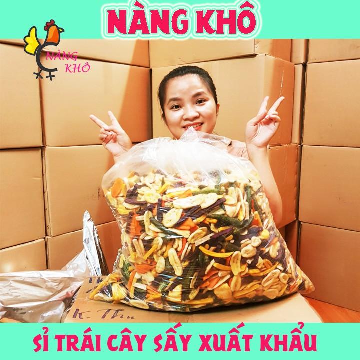 Sỉ 5 Kí Trái Cây Sấy ( Thập Cẩm Sấy hàng xuất khẩu ) | Đủ 10 vị | Nàng Khô