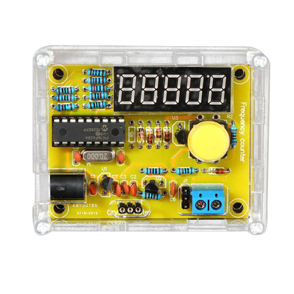 1Hz~50MHz Crystal Frequency Meter Tester Measurement LED 5-Digits DIY Kit
