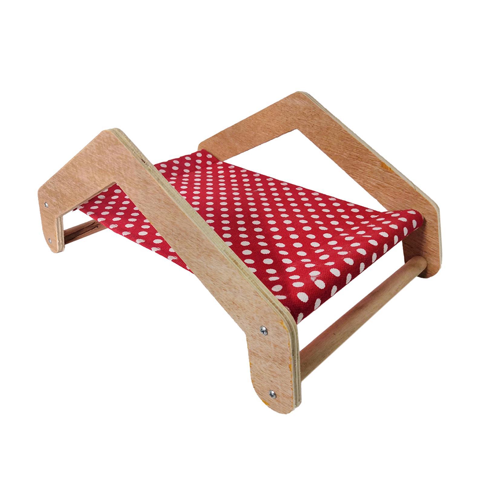 Guinea Pig Hammock Wood Guinea Pig Wooden Bed for Ferrets Hedgehogs Hamsters