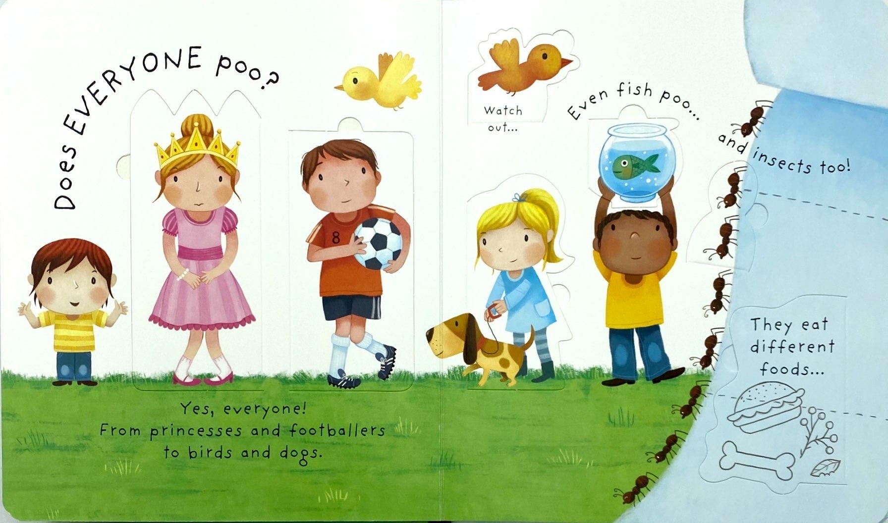 Sách Usborne What is poo?