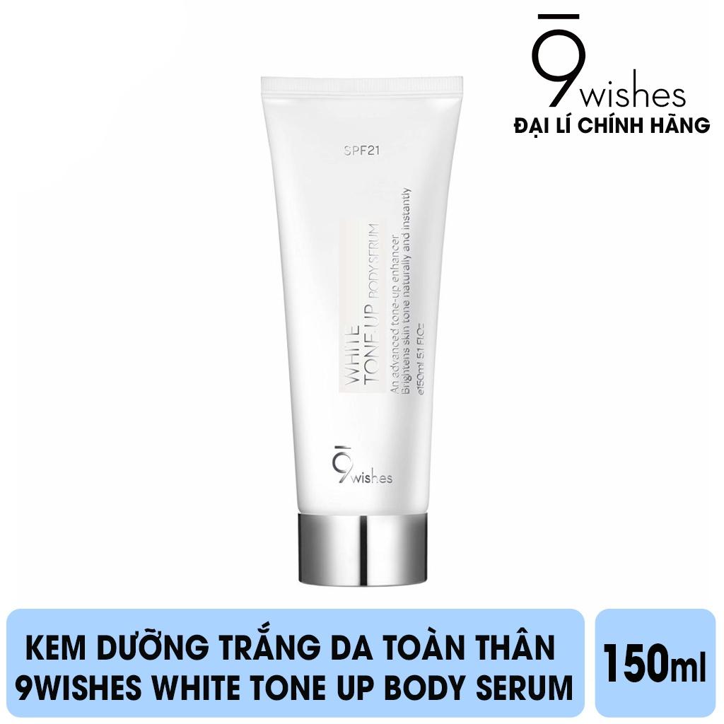 Kem dưỡng sáng da toàn thân 9Wishes White Tone Up Body Serum Hàn Quốc 150ml