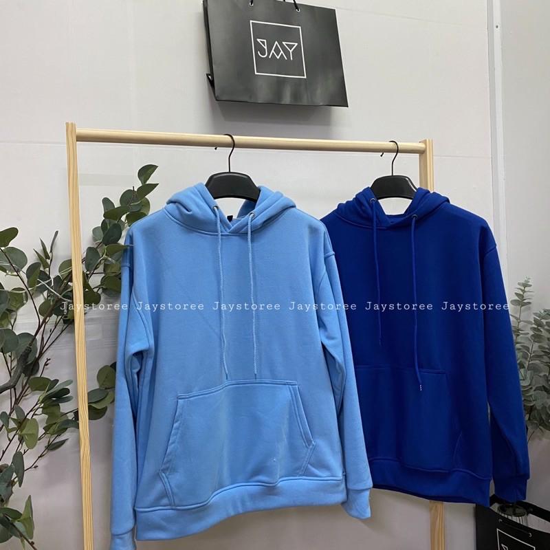 Áo Hoodie nỉ bông Trơn ️/Nam nữ unisex/ Jaystoree