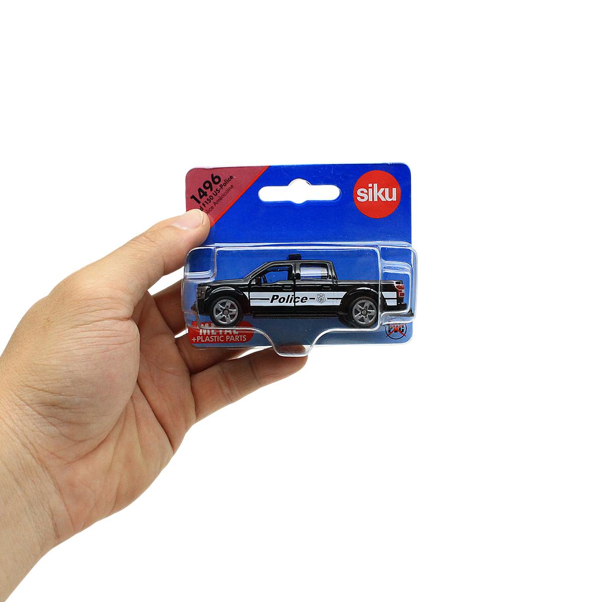 Đồ Chơi Mô Hình Xe Cảnh Sát Mỹ Ford F150 - Siku 1496