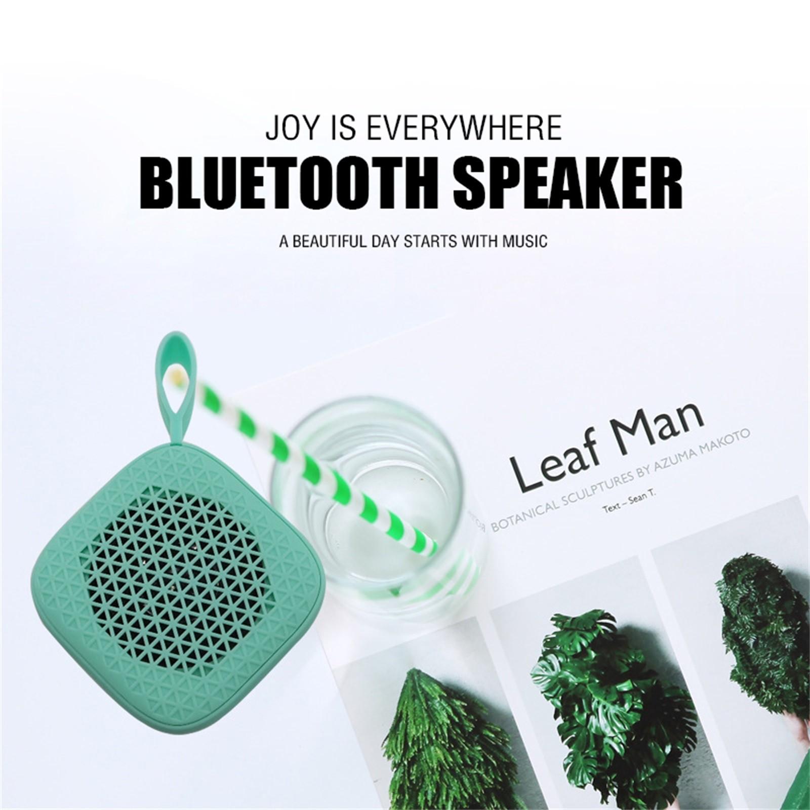 Di động Di động Bluetooth Bluetooth Loa không dây loa siêu âm Mini Loa ngoài trời Color: Pink Woofer Size/Full-Range Size: One Size