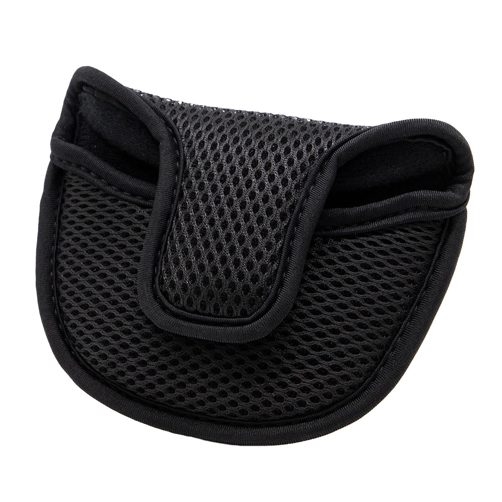 2pcs Durable Nylon Golf Putter Mallet Head Cover Headcover Club Protector