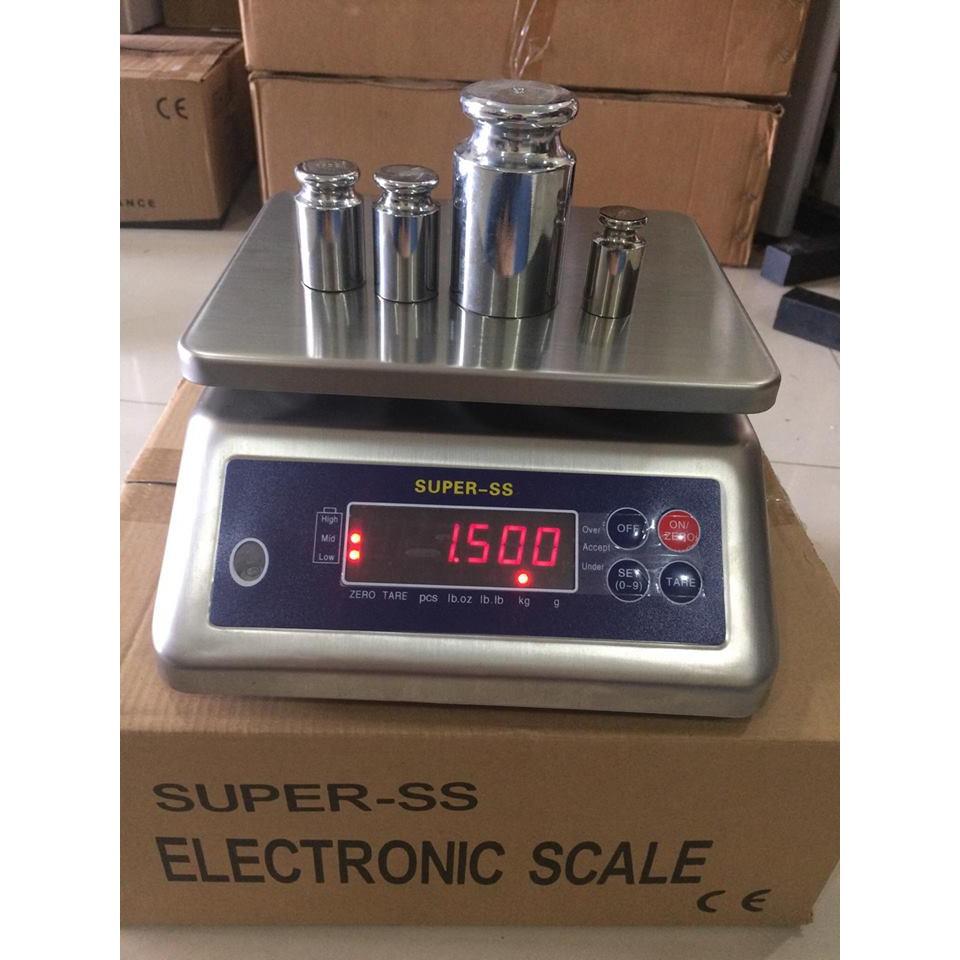 CÂN ĐIỆN TỬ SUPER SS - 6KG/1G