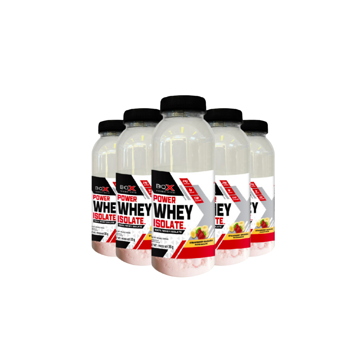 Sample 5 Chai Sữa Power Whey Isolate - BioX - Chai 35g