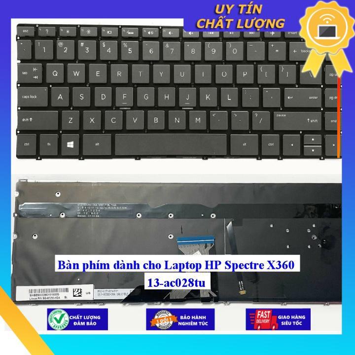 Bàn phím dùng cho Laptop HP Spectre X360 13-ac028tu  - Hàng Nhập Khẩu New Seal