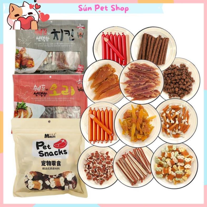Bánh thưởng 6 vị thơm ngon cho thú cưng