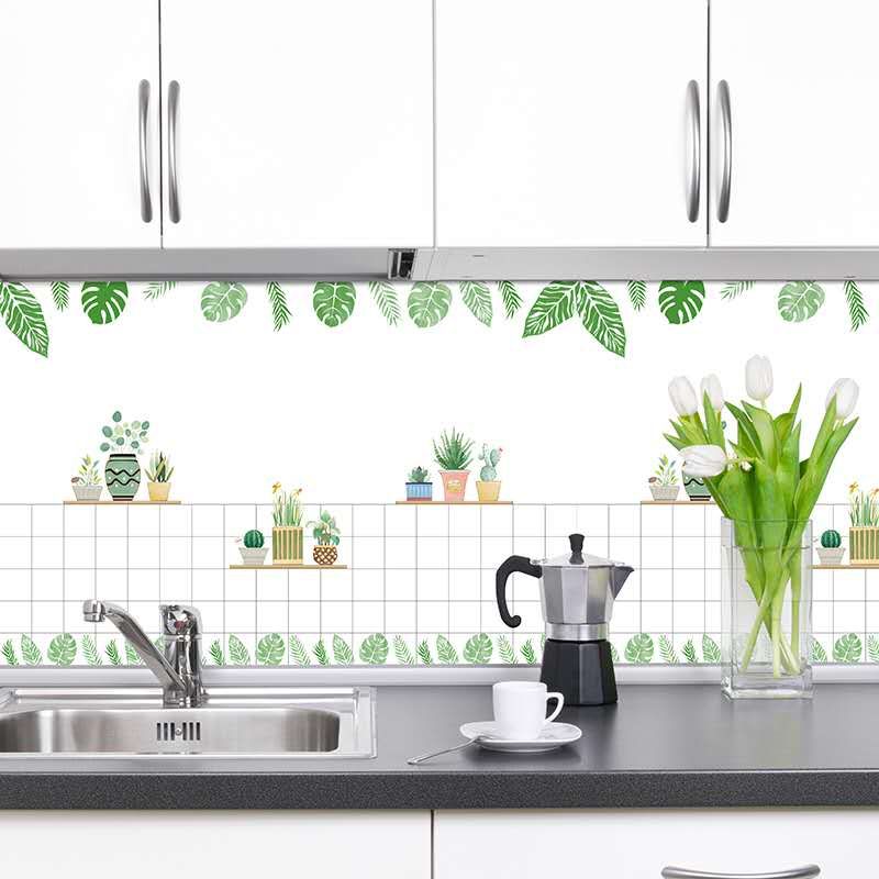 Cuộn 3 MÉT Decal giấy dán bếp tráng nhôm cách nhiệt khổ 60cm MẪU XƯƠNG RỒNG MINI
