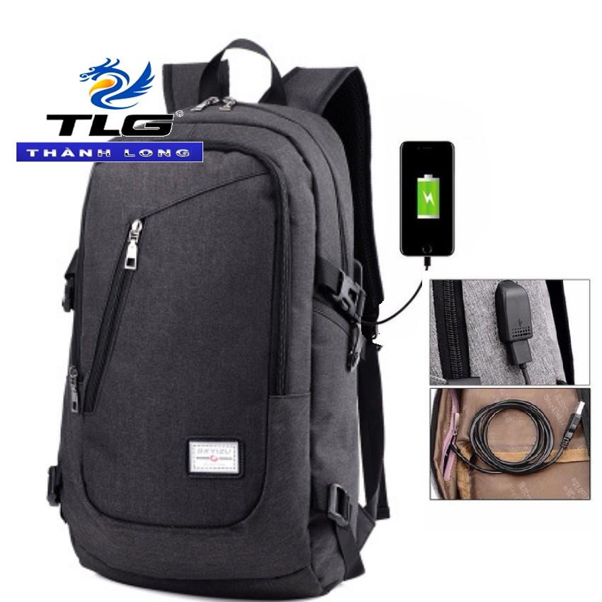 Balo thời trang kèm cổng sạc USB Đồ Da Thành Long TLG 208199