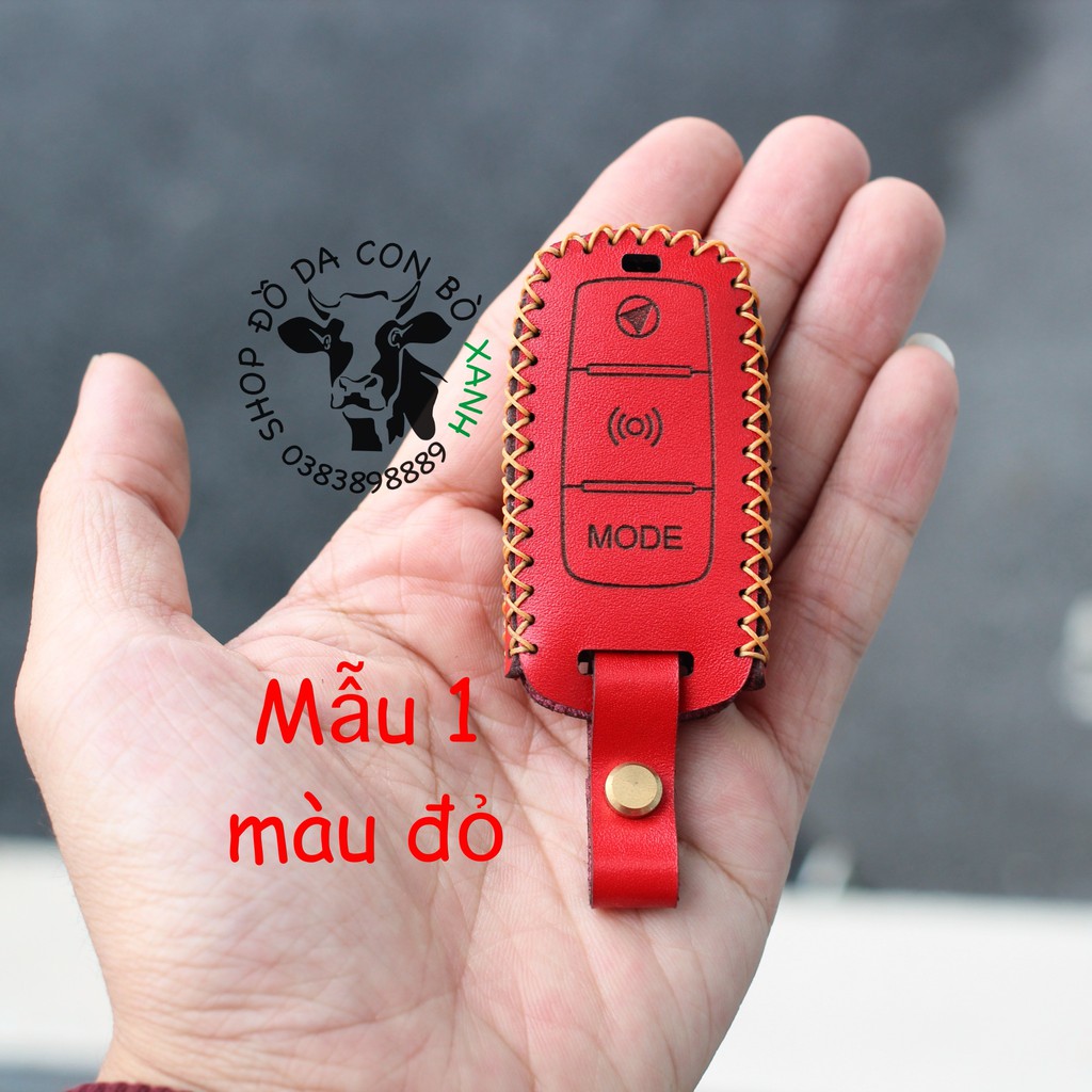 Bao Da Chìa Khóa Hyperion Smartkey chống trộm, tìm xe handmade da thật