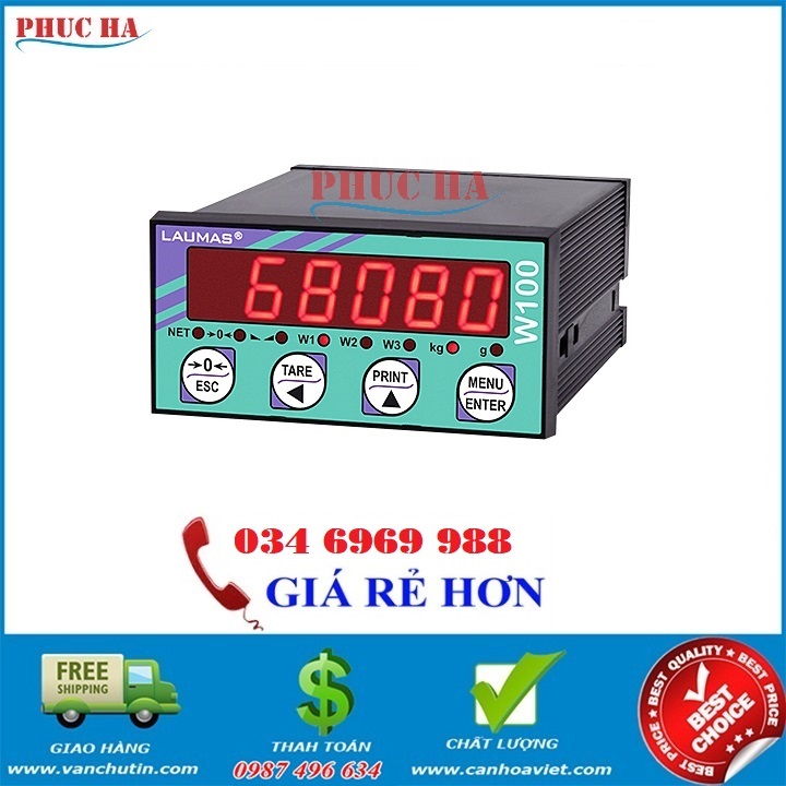 Đầu cân Laumas W200