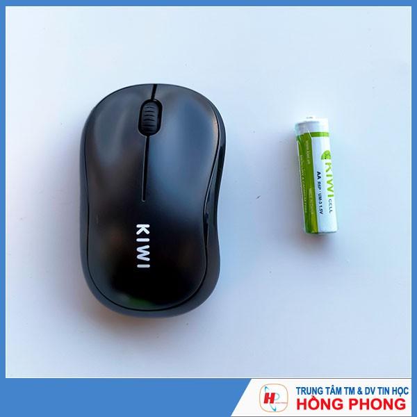 Chuột không dây Kiwi 186 tặng kèm Pin - Hàng chính hãng