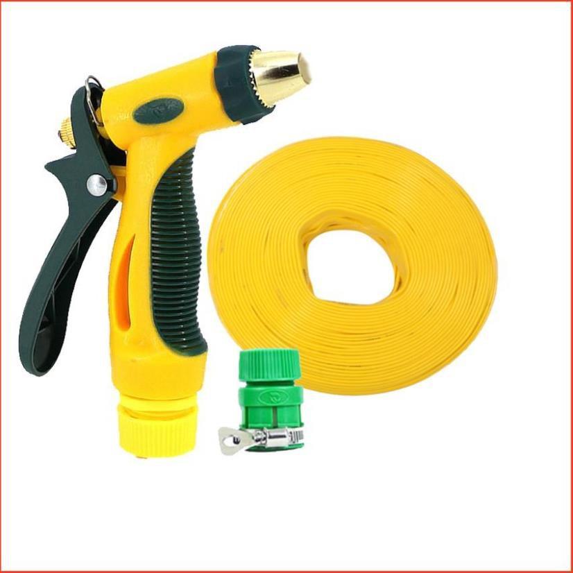 Bộ dây vòi xịt nước rửa xe,tưới cây tăng áp 3 lần 15M 206317