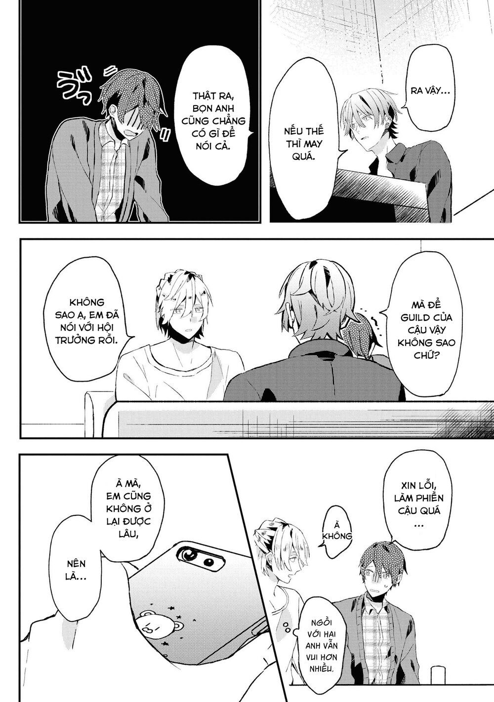 đồng đội game online, té là ngài sếp khó tính chapter 10 4