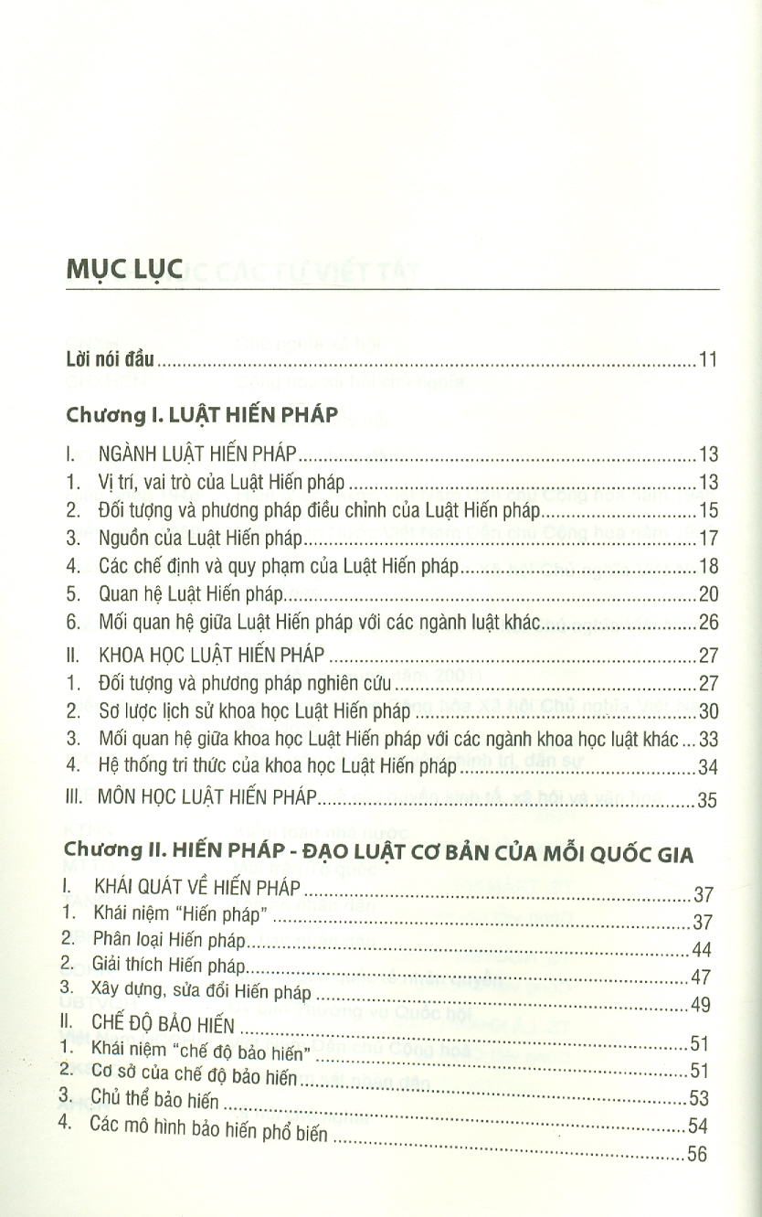 Giáo Trình Luật Hiến Pháp Việt Nam - GS. TS. Nguyễn Đăng Dung, PGS. TS. Đặng Minh Tuấn, PGS. TS. Vũ Công Giao (Đồng chủ biên) - Tái bản - (bìa mềm) -