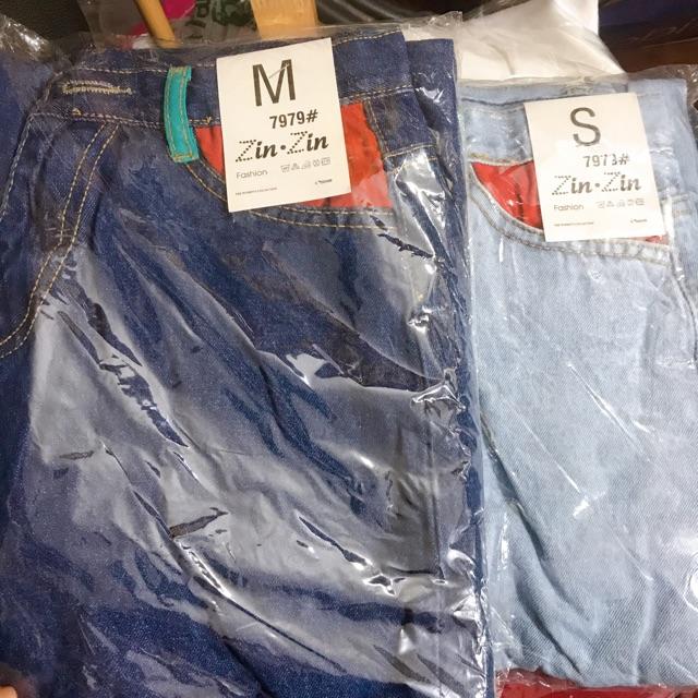 QUẦN JEANS ỐNG RỘNG DÁNG DÀI TÚI MÀU- hình thật chính chủ