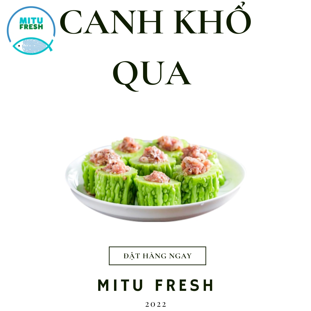 Canh khổ qua dồn thịt