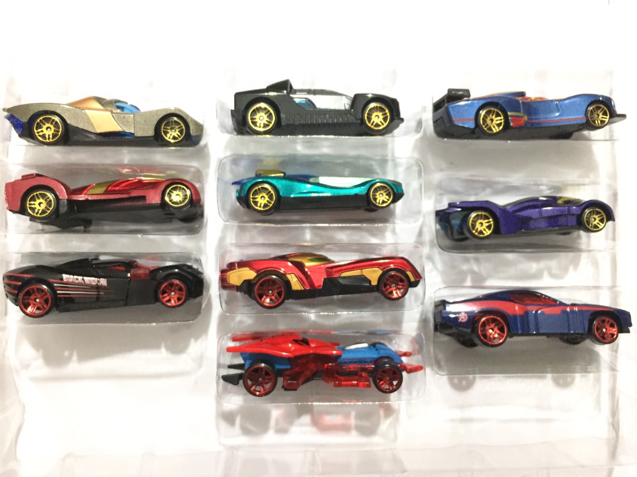 Bộ xe mô hình die-cast vỏ kim loại tỉ lệ 1:64 đa dạng nhiều mẫu mã độc đáo mới lạ, hộp loại 10 xe và loại 20 xe