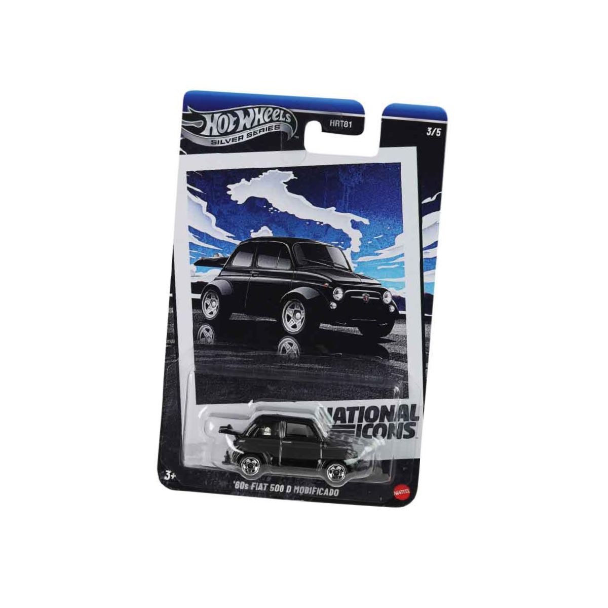 Đồ Chơi Mô Hình Siêu Xe Vintage 60S Fiat 500D Modificado HOT WHEELS JBY88/HRT81