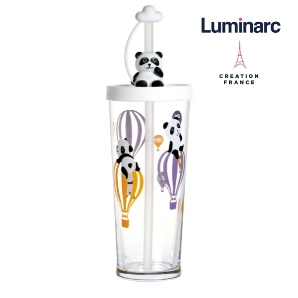 Ly thuỷ tinh đổi màu Luminarc Lille Scale Panda 425ml - LUSCQ3809