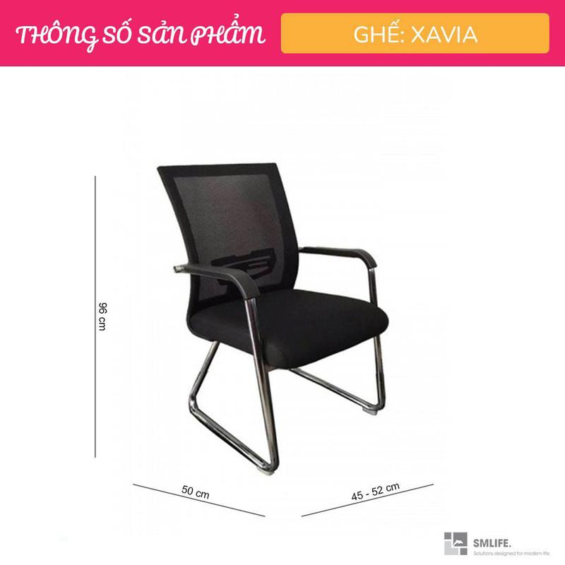 Ghế văn phòng chân quỳ bọc lưới SMLIFE Xavia