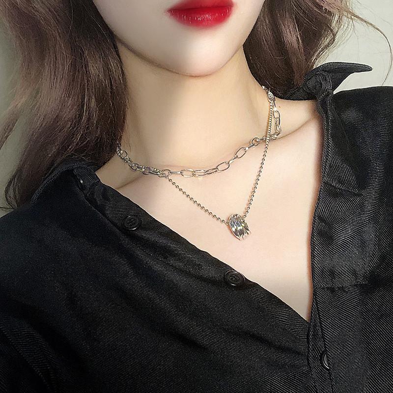 Dây chuyền nữ mix nhẫn