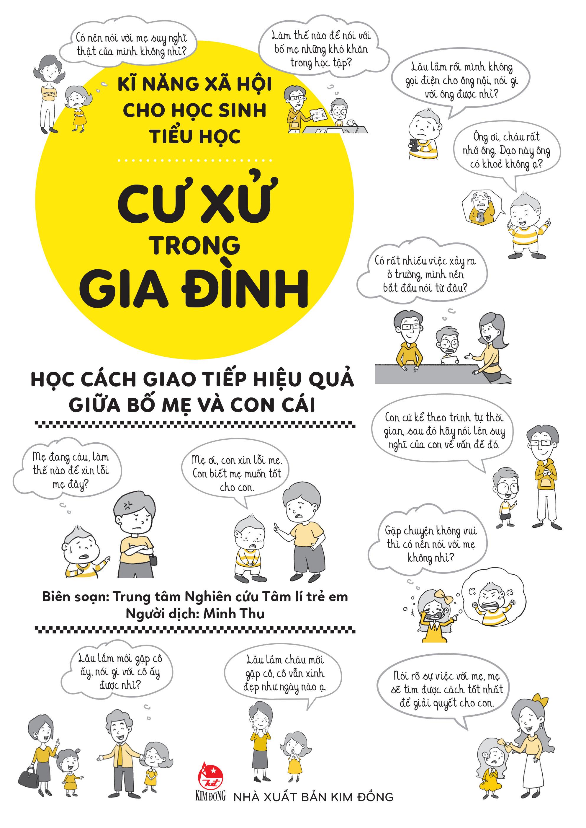 Kĩ Năng Xã Hội Cho Học Sinh Tiểu Học - Cư Xử Trong Gia Đình